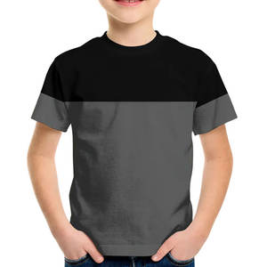 เสื้อยืดเด็กผ้าฝ้ายแท้ 100% สีพื้น ขายดี รับสกรีนโลโก้และเลือกไซส์ได้ สำหรับเด็กชายและเด็กหญิง - Product Image 1