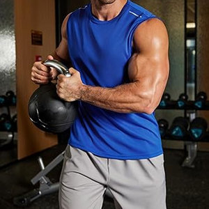 Camiseta sin Mangas para Hombre, de Secado Rápido, para Entrenamiento, Gimnasio, Deporte, Camisetas Deportivas, Camisetas Atléticas, que Absorben la Humedad, para Entrenamiento Físico - Product Image 3