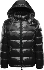 Women Gloxy Puffer Jacket Custom logo Vintage Solid Color Puffer Down Jacket Men Winter <b>Bubble</b> Padded Coat <b>Top</b> Mens Jackets - Product Image 4