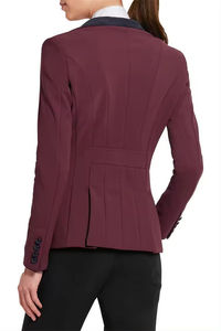 Veste d'équitation pour femme avec fermeture éclair bidirectionnelle, confort de selle, vêtement d'extérieur équestre, ourlet flexible, manteau d'équitation pour femmes - Product Image 2