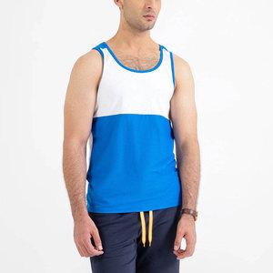 Débardeur pour homme en polyester respirant à 100 %, prix bas, vente en gros, nouveau design - Product Image 3