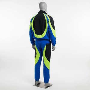 Custom Logo Men's Summer Nylon Windbreaker Sets Breathable Jacket and Joggers Pants Plus Size Two Piece Windbreaker Sets - Product Image 3