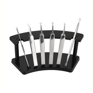 Pinzas acrílicas extraíbles, soporte de exhibición para extensiones de pestañas, gran oferta - Product Image 1