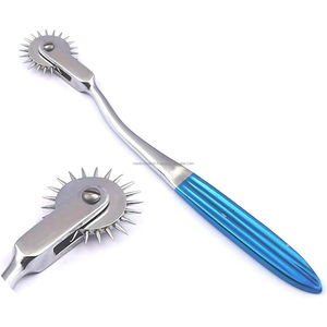 Instrumento Quirúrgico Manual Reutilizable de Acero Inoxidable con Mango Liso, Rueda de Wartenberg Neurologica Multicolor de 1 Cabeza, de Alta Calidad - Product Image 3