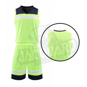 Uniforme de Baloncesto a la Moda para Hombre, Camisetas y Pantalones Cortos de Baloncesto Hechos a Medida, Ropa Deportiva de Fútbol, 100% Poliéster - Product Image 5
