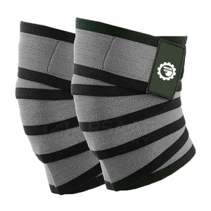 Genouillère de compression réglable en néoprène, antidérapante, légère, personnalisable, respirante, pour usage sportif et fitness, offrant une stabilité avancée - Product Image 1