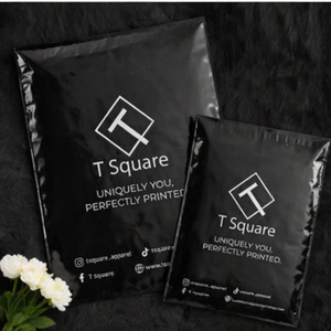 Custom Logo Printed Black Poly Mailer Bags Courier Packaging <b>Waterproof</b> Self Seal Shipping Bags for Clothing Apparel E Commerce - Product Image 3