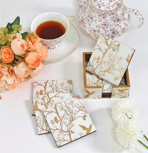 Enamel Printed MDF Coaster <b>Dinner</b> <b>Table</b> decoration Custom Logo Enamel Printed Coaster Top Price - Product Image 6