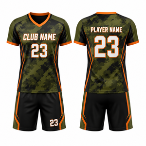 Maillot de volley-ball unisexe personnalisé MEGAMAPLE, 100% polyester, imprimé par sublimation, respirant, bordeaux, noir, or, uniforme d'équipe adulte - Product Image 1