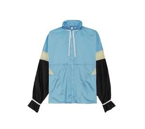 Chaqueta cortavientos de nailon de secado rápido para correr y deportes ligeros para mujer, chaqueta de nailon transpirable de talla grande para gimnasio y Fitness - Product Image 1