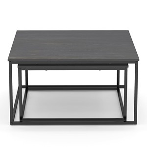 Mesa anidada moderna de aluminio y hierro y Mesa Central Buen diseño 2025 Alta calidad Venta al por mayor Artículo de lujo moderno Más vendido - Product Image 1