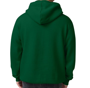Sweat à capuche personnalisé pour homme grande taille, en polaire double face, pour l'hiver, pour la gym, l'entraînement, décontracté, épais, avec logo personnalisé - Product Image 3