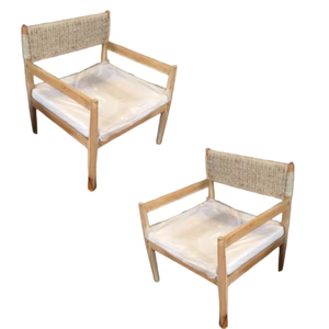 Meubles de patio de salle à manger d'hôtel chaises de salle à manger en rotin design moderne avec pied en bois matériaux de la plus haute qualité prix de gros - Product Image 6