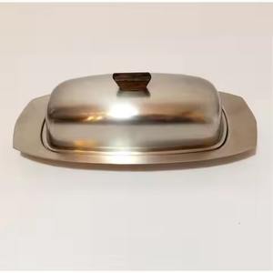 Boîte à beurre en acier inoxydable avec couvercle, pour comptoir de cuisine ou table à manger - Product Image 3