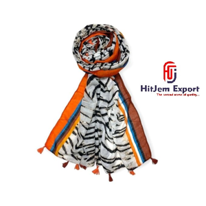 Luxury Printed Long <b>Scarf</b> Fashion Head <b>Scarf</b> Soft Fabric Private Label Low MOQ OEM ODM Export Textile Manufacturer - Product Image 3