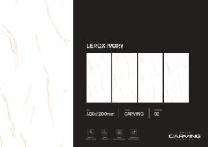 Azulejos de porcelana tallados de primera calidad, tamaño 600x1200, azulejos grandes para pisos y paredes para interiores residenciales modernos - Product Image 2