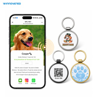 Etiqueta NFC de Metal para Mascotas de Alta Gama Lista para Venta al Por Mayor