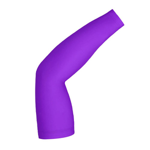 Manchon de compression unisexe personnalisé avec logo, nouveau design, vierge, pour cyclisme, basketball, protection UV, sport, couleur unie, logo coloré - Product Image 1