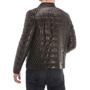 Soft Durable Material Comfortable Fit Casual Men <b>Leather</b> <b>Jacket</b> Custom Genuine <b>Leather</b> <b>Biker</b> <b>Jacket</b> Premium Motorcycle Outerwear - Product Image 4