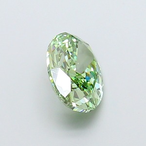 Diamant de laboratoire CVD ovale de 1,72 carat, vert vif fantaisie modifié, clarté VVS2, polissage excellent, pierre précieuse en vrac en stock - Product Image 4