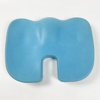Coussin de siège creux personnalisé en bambou/polyester respirant, conception ergonomique soulageant les douleurs aux hanches/dos, rafraîchissant, antidérapant, durable, pour la lecture