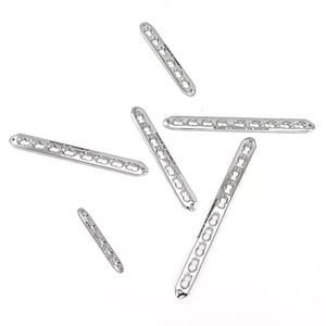 Placa Recta LCP de 2.4mm / 2.7mm, Juego de 10 Piezas, Instrumento Veterinario de Acero Inoxidable - Product Image 1