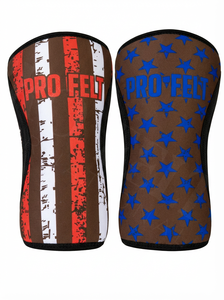 Al por mayor, personalizadas, par de rodilleras de neopreno de 7mm y 5mm para levantamiento de pesas, powerlifting, sentadillas, soporte de compresión para gimnasio, para hombres y mujeres - Product Image 5