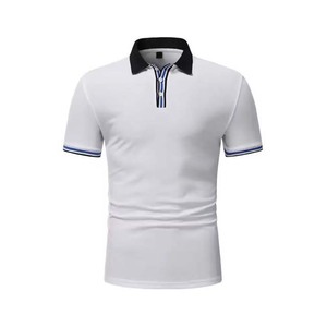 Camiseta Polo Clásica de Manga Corta para Hombre – Tejido Ligero y Transpirable con Corte Entallado para Ocasiones Casuales y Semi-Formales - Product Image 1