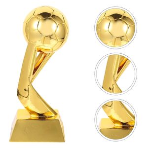 Trofeo de Fútbol Bañado en Oro, Premio Deportivo Moderno, Trofeo al Mejor Jugador de Fútbol - Product Image 3