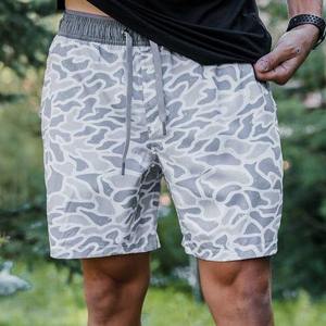 Shorts de pêche décontractés pour hommes en toile respirante, résistants à l'eau, séchage rapide, multi-poches, coupe confortable, personnalisables - Product Image 1