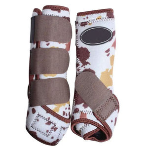Protège-jambes durables pour chevaux, bottes de protection en néoprène pour la médecine sportive, équipement équestre, bottes à écartements pour la protection des tendons - Product Image 3