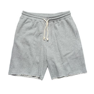 Pantalones Cortos Bermuda de Algodón Negros para Hombre, Cintura Elástica, Color Sólido, Diseño con Bolsillos, Tejido Transpirable, Corte Medio - Product Image 1