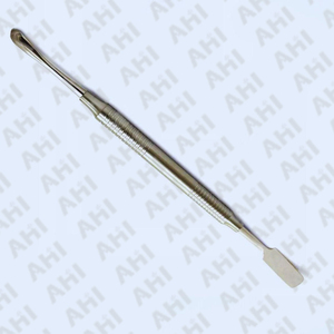 Elevador Perióstico Manual de Acero Inoxidable de Doble Extremo AHI de Alta Calidad para Cirugía de Implantes Dentales, Agarre Ergonómico, Certificado CE - Product Image 3