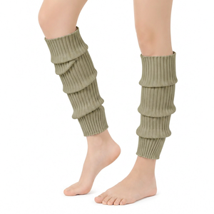 Women's Thick Knit <b>Leg</b> <b>Warmers</b> Warm Stretch Boot Covers for Winter Outdoor and Casual Fashion Latest design - Product Image 5