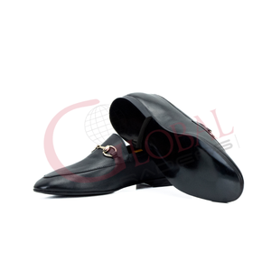 โรงงานผลิต รองเท้าหนังแท้สีดำ ทำมือ สไตล์อ็อกซ์ฟอร์ด สำหรับชุดทำงาน ชุดแต่งงาน ผู้ชาย  รับทำโลโก้ตามสั่ง - Product Image 2