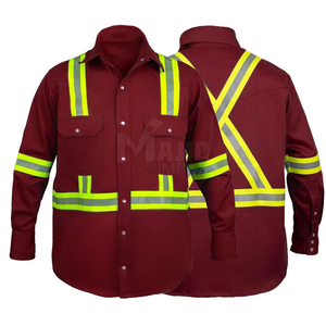 Camisa de Trabajo para Hombre, Manga Larga, Duradera, Uniforme de Oficina, Estilo Casual de Negocios, Camisa de Trabajo de Manga Larga - Product Image 5