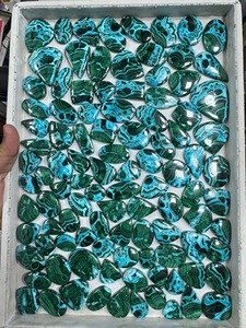 Trimurti Gems - Cabujón de Crisocola Natural, Gema Azul Verde, Piedra Suelta de Alta Calidad para Joyería, Venta al por Mayor, 15-50 mm - Product Image 3