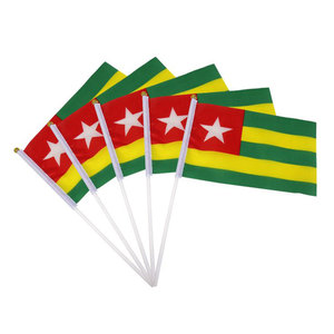 Guirnalda de Banderas Internacionales Personalizadas, Surtido de Países, Patrón Sólido, Tejido Transpirable de Malla de Polipropileno - Product Image 1