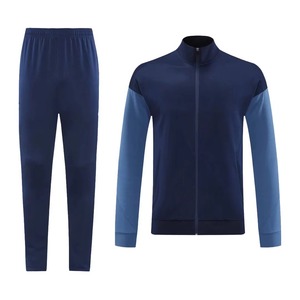 Survêtement de sport de haute qualité avec fermeture éclair 1/4, confortable, style football classique, respirant, pantalon de survêtement pour l'entraînement au football - Product Image 3