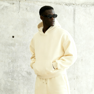 Sweat-shirt à capuche unisexe Nesta Sports Plus Size 500GSM en coton lourd, effet délavé, logo personnalisé en relief 3D - Product Image 2