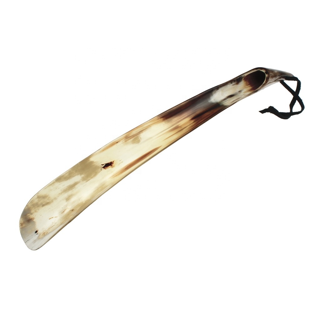 Оптовая продажа, с длинной ручкой, деревянный рожок для обуви с индивидуальным логотипом, рекламный длинный для семьи, портативный маленький короткий рожок для обуви, косточка