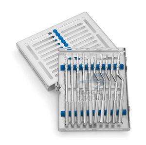 Kit d'instruments chirurgicaux dentaires en acier inoxydable, ensemble d'outils d'implantation, instruments de chirurgie dentaire professionnels, kit d'équipement médical - Product Image 1