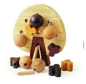 Una colección premium de diversos rompecabezas 3D de madera en una caja de almacenamiento compartimentada; disponible a precios de mayorista. - Product Image 2