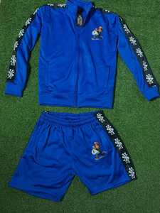 OEM Wind Breaker Plus Size Sets Windproof Men Polyester Nylon Windbreaker Short Tracksuit Zipper <b>Jackets</b> and Shorts 2 Pcs Set - Product Image 4