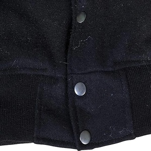 Veste universitaire pour homme, style unique, logo personnalisé, col montant, à prix bas, répondant à la demande des clients - Product Image 3