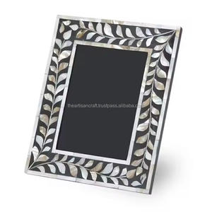 กรอบรูปมุกสุดหรูสำหรับวันครบรอบแต่งงานและภาพถ่ายครอบครัวออกแบบเองได้ทันสมัยทำด้วยมือ - Product Image 4