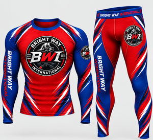 Camisetas de Compresión para Hombre, Rash Guard, para Entrenamiento de Jiu Jitsu No Gi, Venta al Por Mayor - Product Image 1