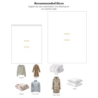Sacs à fermeture éclair en PVC transparent noir pour emballage de vêtements | Pochettes à fermeture éclair biodégradables imprimées sur mesure avec logo