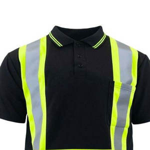 Lona de Seguridad de Alta Visibilidad para Camisas, Reflectante, para Construcción, Ropa de Trabajo para Hombre, Ignífuga, Precio al por Mayor - Product Image 4