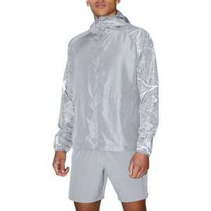 Chaqueta Deportiva Gris con Capucha para Hombre, con Estampado de Mapa, Conjunto Deportivo de Poliéster de Secado Rápido, Ropa Casual de Primavera - Product Image 3